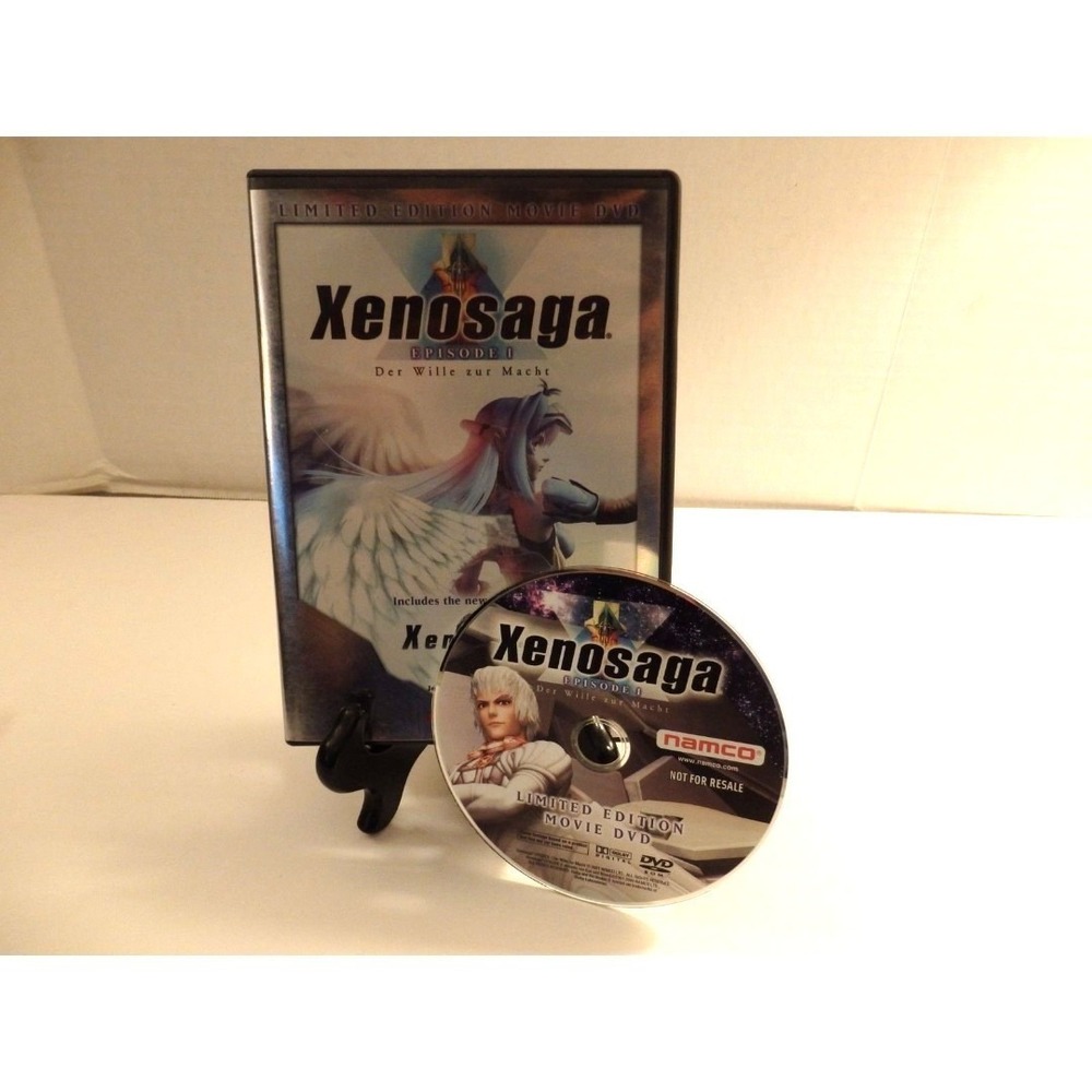 Xenosaga Episode I Limited Edition Movie DVD Pre-order Bonus Namco PS2 Promo